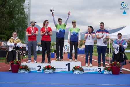 Toja Ellison, Aljaž Matija Brenk – 1. mesto sestavljeni lok mešana ekipa